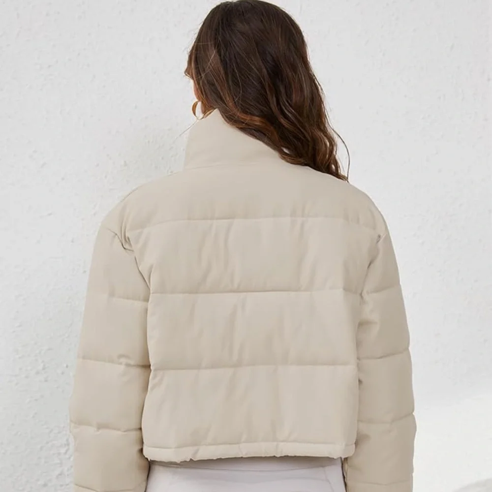 Cropped Puffer Jacket - Picture 6 of 8